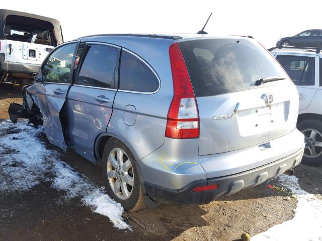 5J6RE48748L050812 - 2008 HONDA CR-V EXL SILVER photo 3