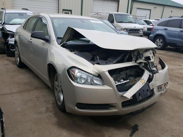 1G1ZA5E04AF282449 - 2010 CHEVROLET MALIBU LS TAN photo 1