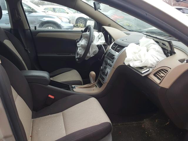 1G1ZA5E04AF282449 - 2010 CHEVROLET MALIBU LS TAN photo 5