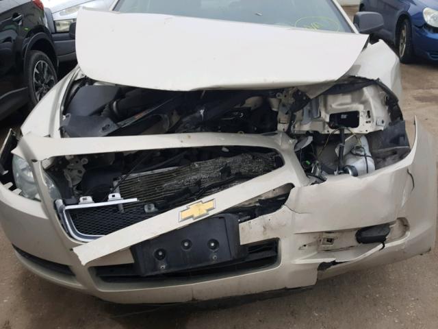 1G1ZA5E04AF282449 - 2010 CHEVROLET MALIBU LS TAN photo 7
