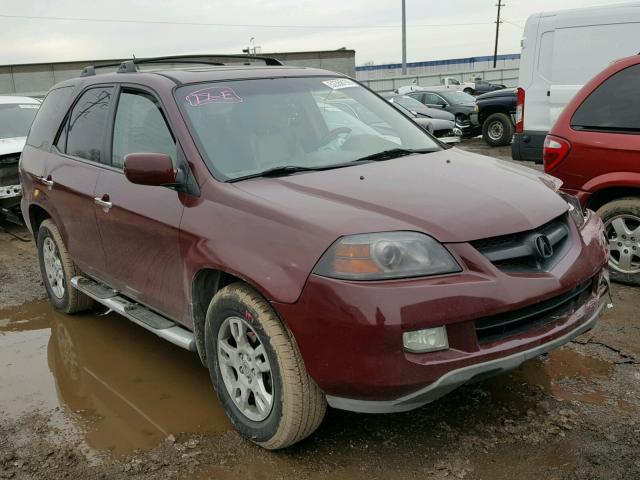 2HNYD188X3H531966 - 2003 ACURA MDX TOURIN BURGUNDY photo 1