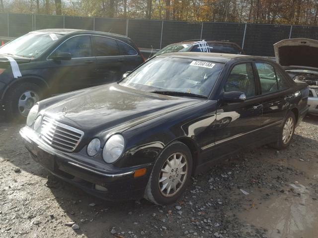 WDBJF65J0YA969079 - 2000 MERCEDES-BENZ E 320 BLACK photo 2