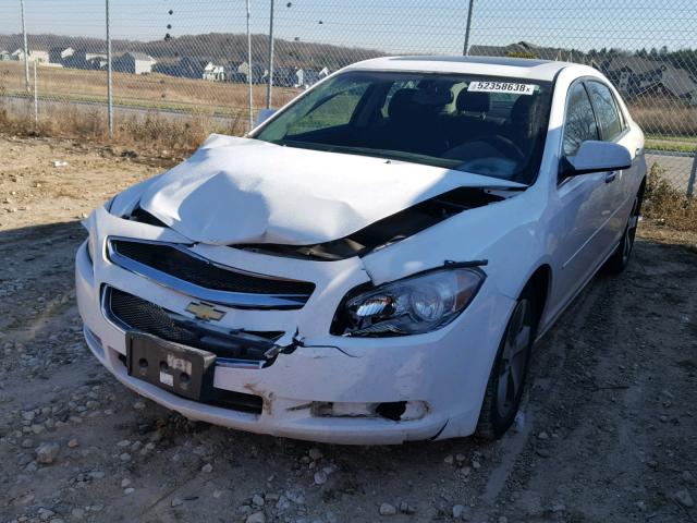 1G1ZC5EU7CF397207 - 2012 CHEVROLET MALIBU 1LT 白色 照片 2