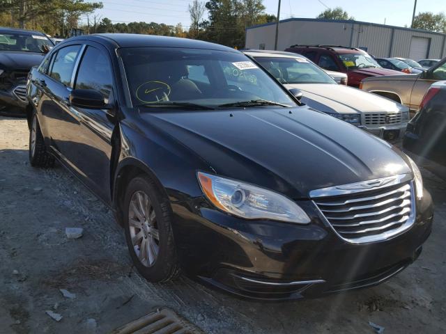 1C3CCBBB3DN514405 - 2013 CHRYSLER 200 TOURIN BLACK photo 1