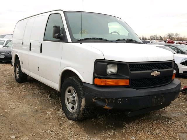 1GCFG15X481168814 - 2008 CHEVROLET EXPRESS G1 WHITE photo 1