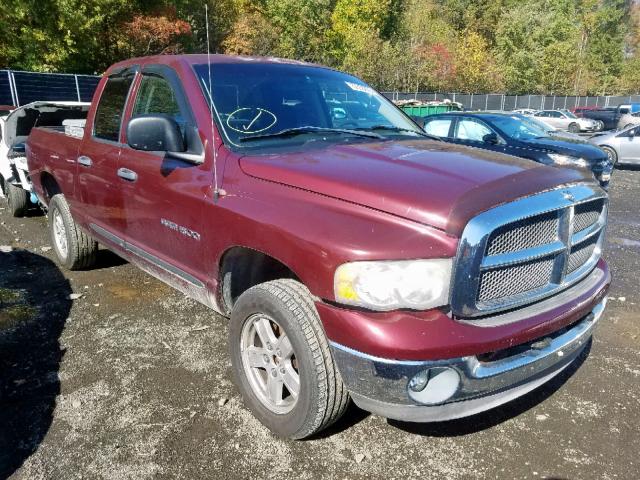 1D7HU18N73S150697 - 2003 DODGE RAM 1500 S RED photo 1