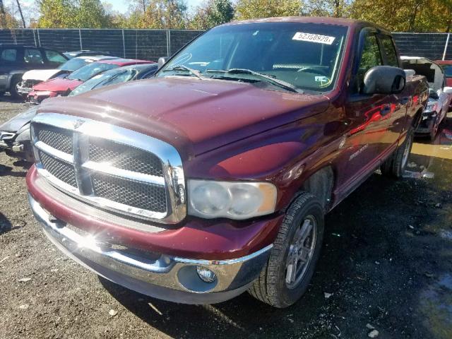 1D7HU18N73S150697 - 2003 DODGE RAM 1500 S RED photo 2