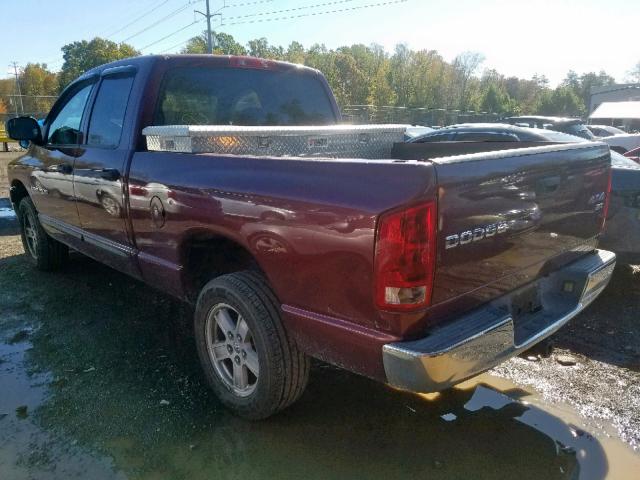 1D7HU18N73S150697 - 2003 DODGE RAM 1500 S RED photo 3