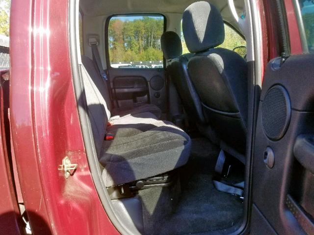 1D7HU18N73S150697 - 2003 DODGE RAM 1500 S RED photo 6