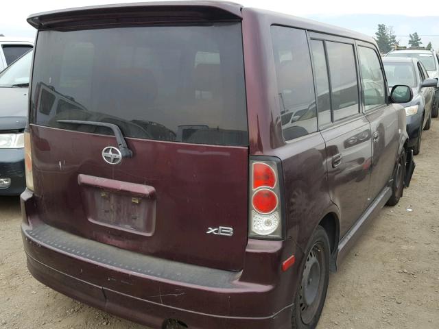 JTLKT324X50176941 - 2005 TOYOTA SCION XB Bənövşəyi foto 4