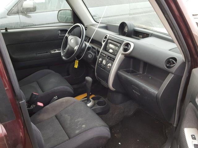 JTLKT324X50176941 - 2005 TOYOTA SCION XB Bənövşəyi foto 5