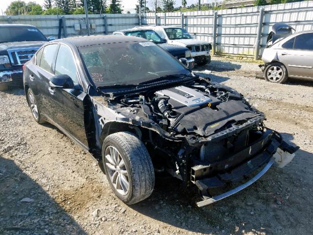 JN1BV7AR8EM690079 - 2014 INFINITI Q50 BASE BLACK photo 1