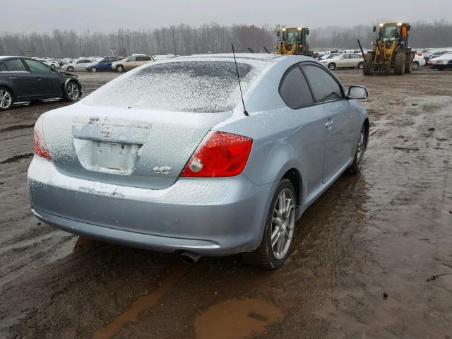 JTKDE177560093482 - 2006 TOYOTA SCION TC ტალღისფერი ფოტო 4