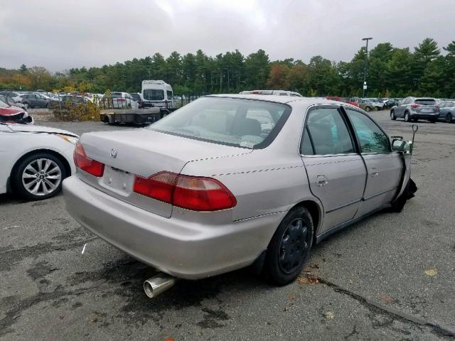 1HGCG5542WA220276 - 1998 HONDA ACCORD LX GOLD photo 4