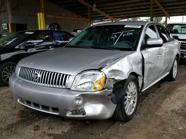 1MEHM42127G614407 - 2007 MERCURY MONTEGO PR SILVER photo 2