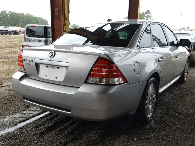 1MEHM42127G614407 - 2007 MERCURY MONTEGO PR SILVER photo 4