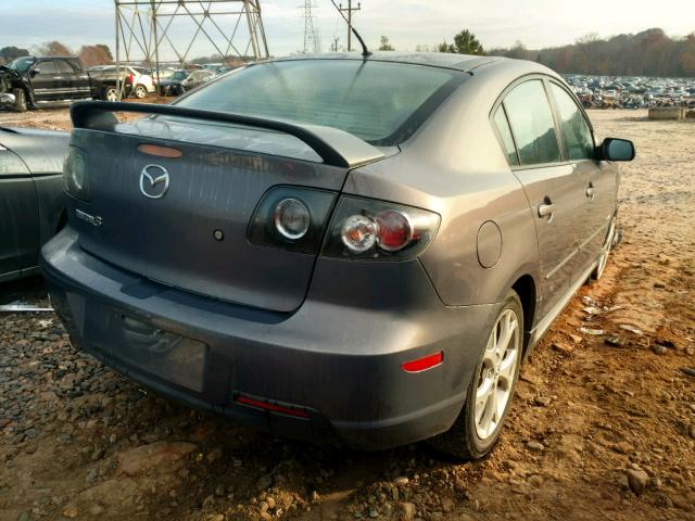 JM1BK323891234745 - 2009 MAZDA 3 S GRAY photo 4