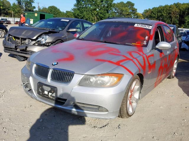 WBAVB33516KS36899 - 2006 BMW 330 I SILVER photo 2