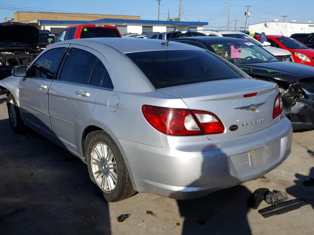 1C3LC56K07N565702 - 2007 CHRYSLER SEBRING TO SILVER photo 3