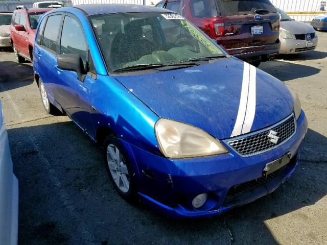 JS2RC61H255300743 - 2005 SUZUKI AERIO SX BLUE photo 1