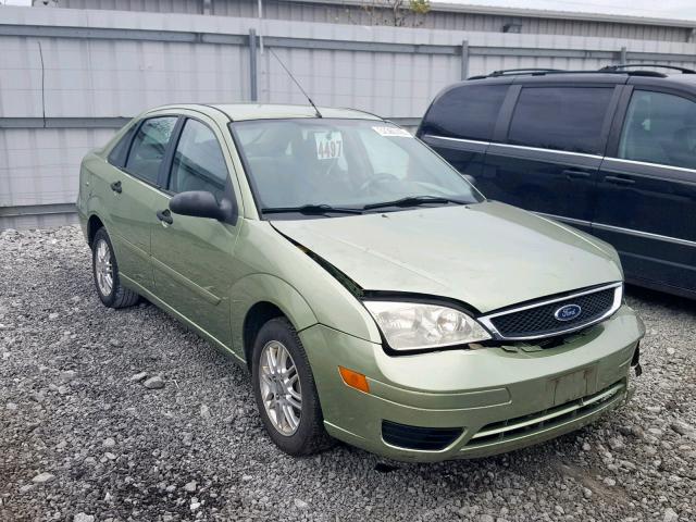 1FAFP34NX7W136257 - 2007 FORD FOCUS ZX4 GREEN photo 1