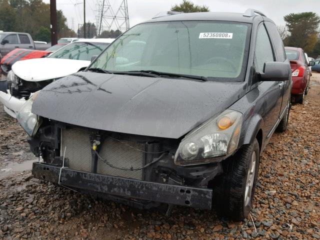 5N1BV28U27N101742 - 2007 NISSAN QUEST S GRAY photo 2