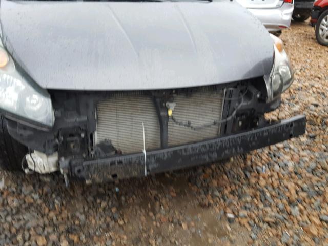 5N1BV28U27N101742 - 2007 NISSAN QUEST S GRAY photo 9