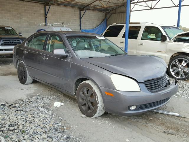 KNAGE123385262054 - 2008 KIA OPTIMA GRAY photo 1