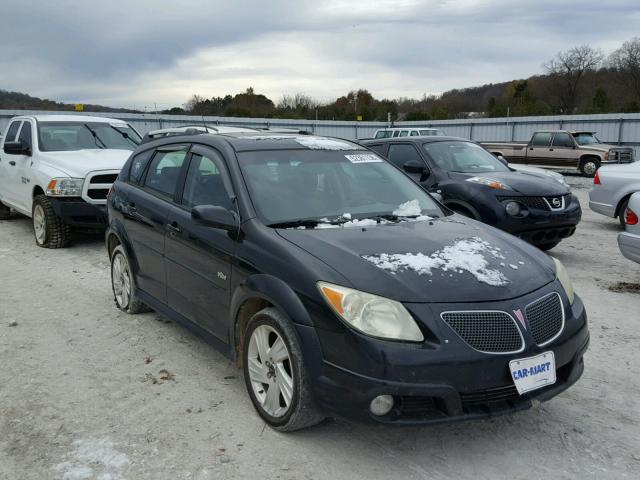 5Y2SL65876Z401518 - 2006 PONTIAC VIBE BLACK photo 1