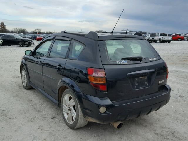 5Y2SL65876Z401518 - 2006 PONTIAC VIBE BLACK photo 3