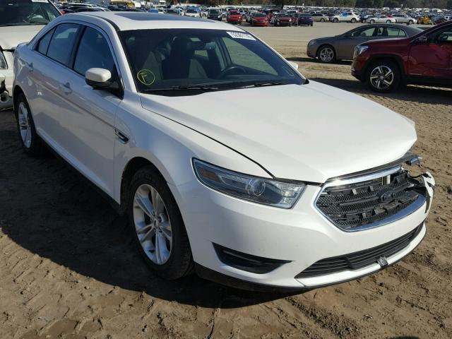 1FAHP2E86EG110659 - 2014 FORD TAURUS SEL WHITE photo 1