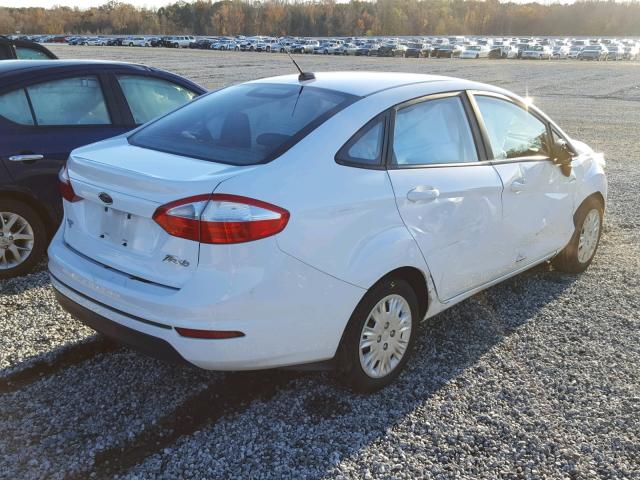 3FADP4AJ2GM118642 - 2016 FORD FIESTA S WHITE photo 4