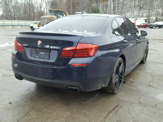 WBAKP9C54GD981031 - 2016 BMW 550 XI BLUE photo 4