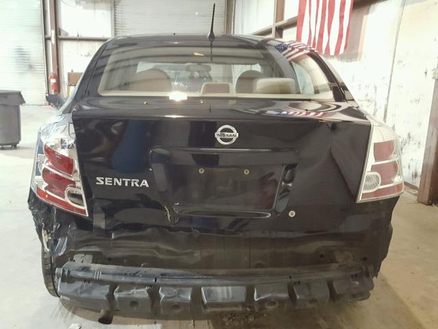 3N1AB61E18L685249 - 2008 NISSAN SENTRA 2.0 BLACK photo 9