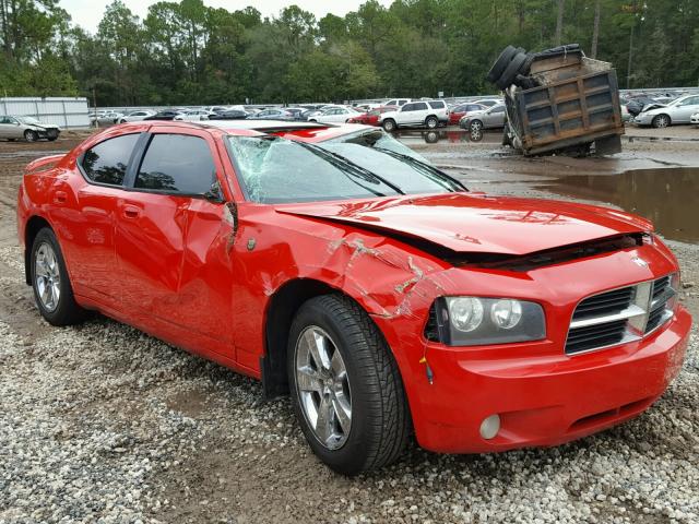 2B3KA33G08H281919 - 2008 DODGE CHARGER SX RED photo 1