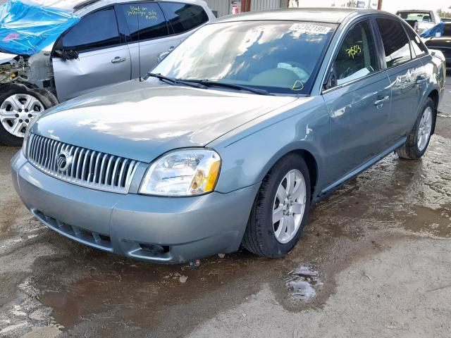 1MEHM40196G614874 - 2006 MERCURY MONTEGO LU GREEN photo 2