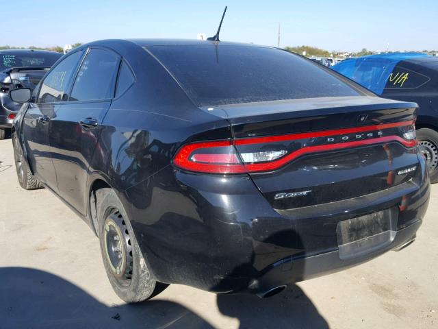 1C3CDFBB1FD346759 - 2015 DODGE DART SXT BLACK photo 3