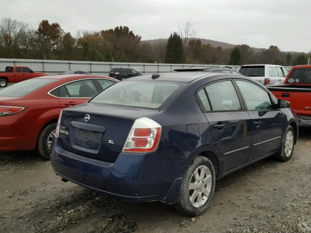 3N1AB61E68L754050 - 2008 NISSAN SENTRA 2.0 BLUE photo 4