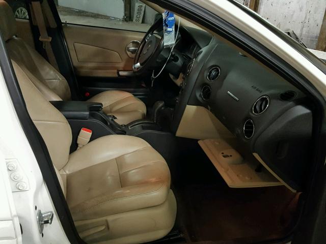 2G2WR554171187034 - 2007 PONTIAC GRAND PRIX WHITE photo 5