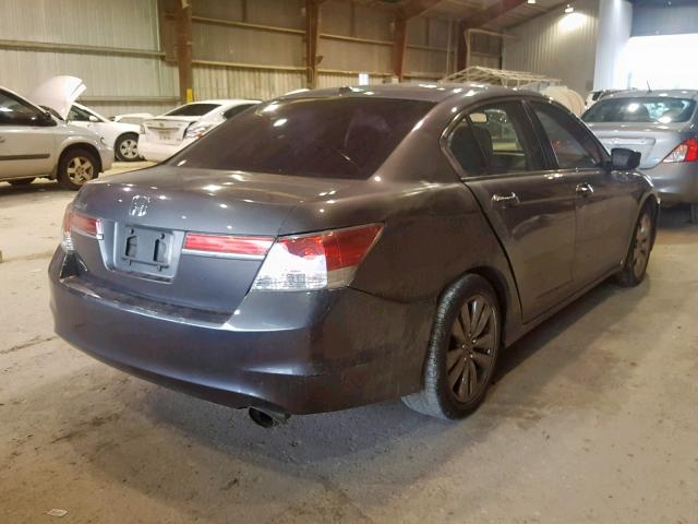 1HGCP2F88CA113535 - 2012 HONDA ACCORD EXL BLACK photo 4