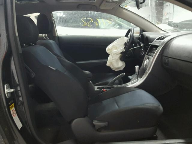 JTKDE3B70A0308956 - 2010 TOYOTA SCION TC შავი ფოტო 5