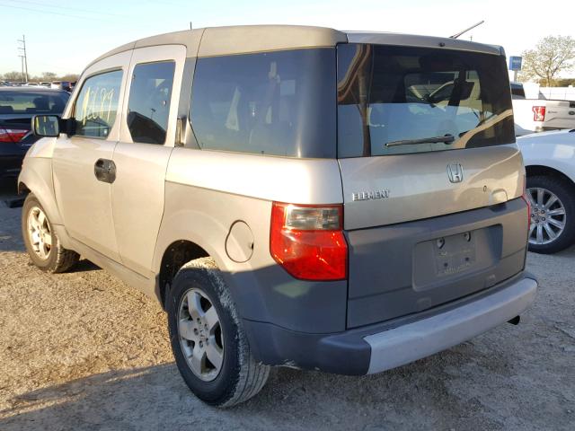 5J6YH28554L008875 - 2004 HONDA ELEMENT EX SILVER photo 3