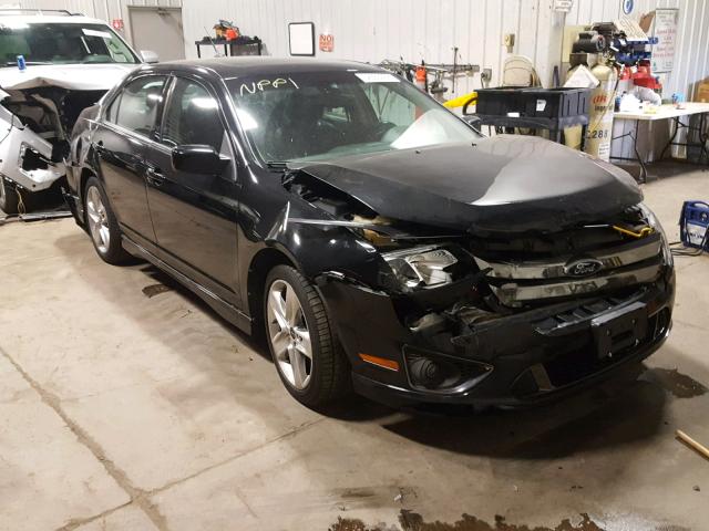 3FAHP0KC5CR192497 - 2012 FORD FUSION SPO BLACK photo 1