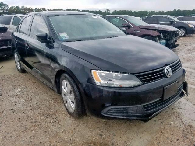 3VW1K7AJ9CM323038 - 2012 VOLKSWAGEN JETTA BASE BLACK photo 1