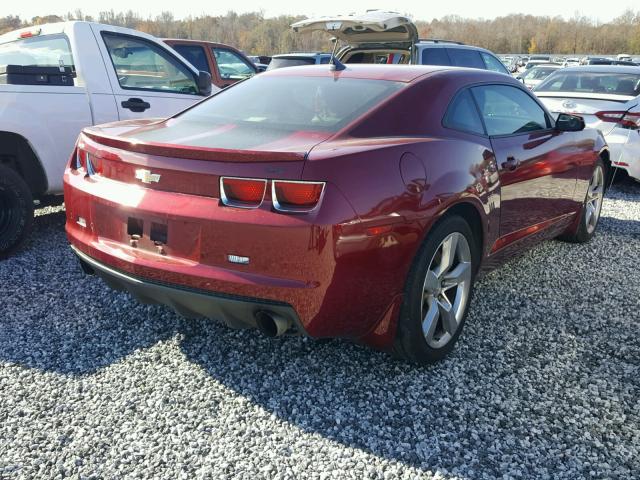 2G1FT1EW1B9131878 - 2011 CHEVROLET CAMARO 2SS RED photo 4