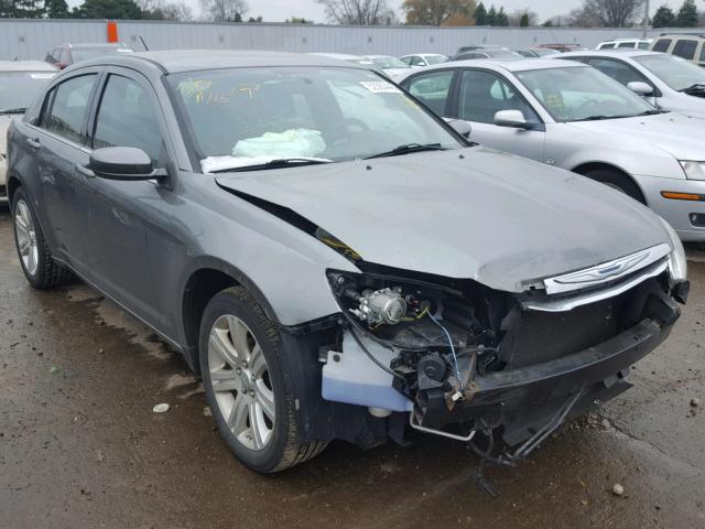 1C3CCBBB1DN765472 - 2013 CHRYSLER 200 TOURIN GRAY photo 1