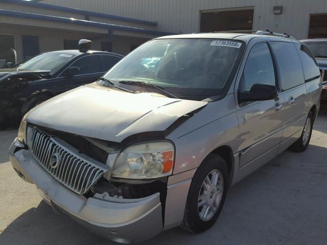 2MRDA20284BJ14583 - 2004 MERCURY MONTEREY SILVER photo 2