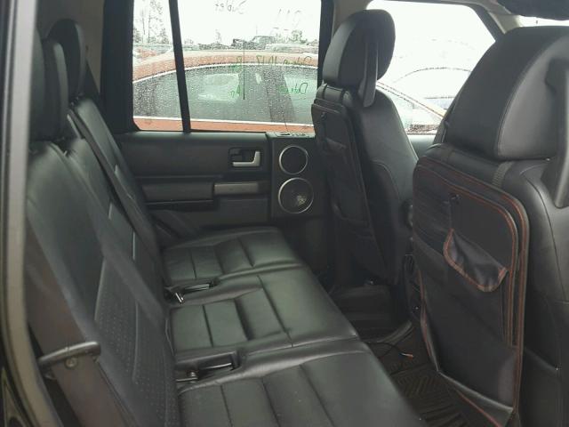 SALAG25476A357419 - 2006 LAND ROVER LR3 HSE BLACK photo 6