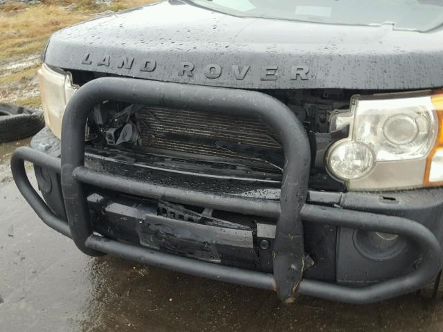 SALAG25476A357419 - 2006 LAND ROVER LR3 HSE BLACK photo 9