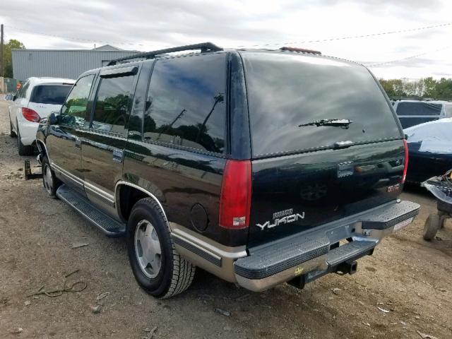 1GKEK13R6XR512663 - 1999 GMC YUKON BLACK photo 3